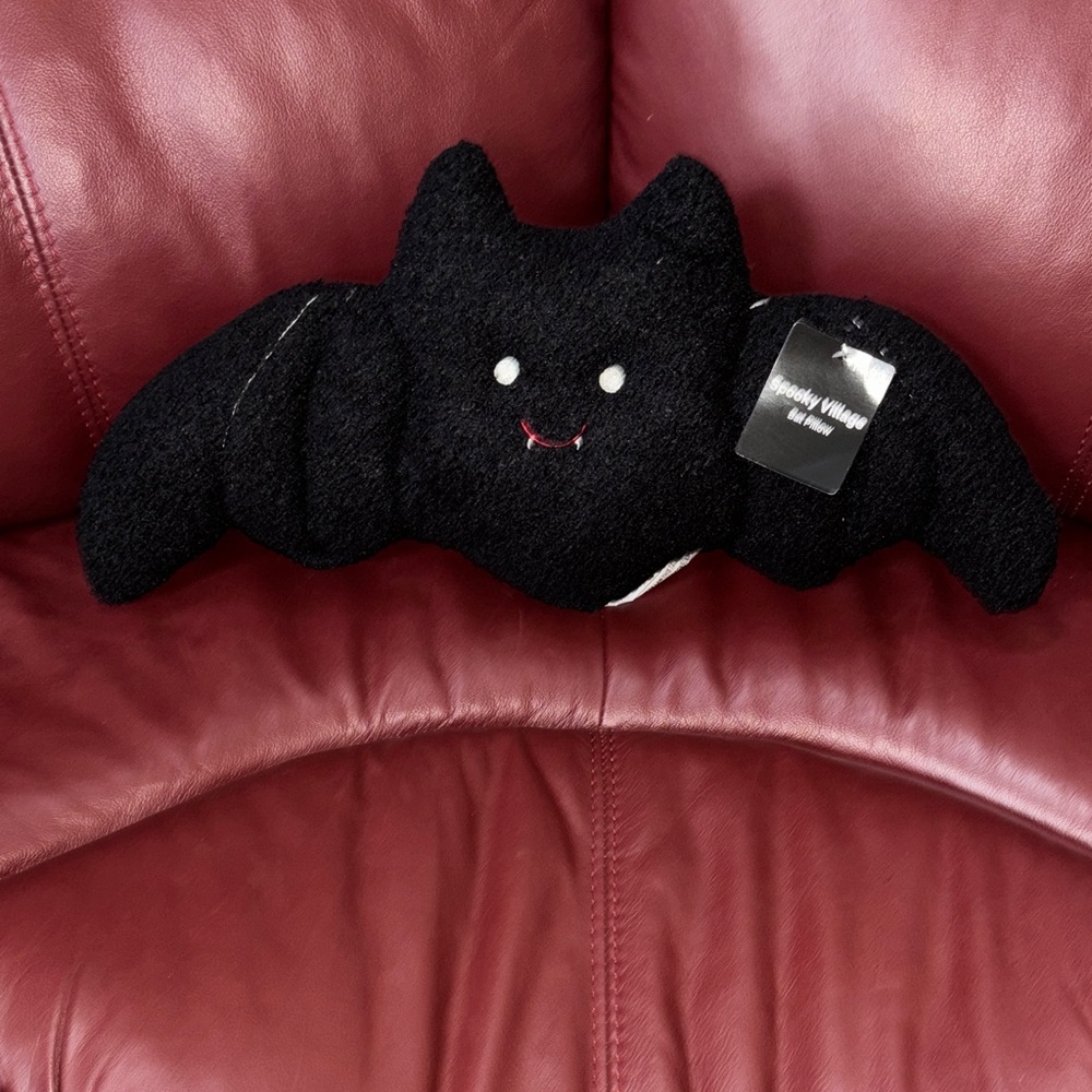 Black Bat Pillow